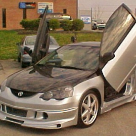 Ламбо двери United Lambo Doors  Bolt ON на Honda Integra DC5